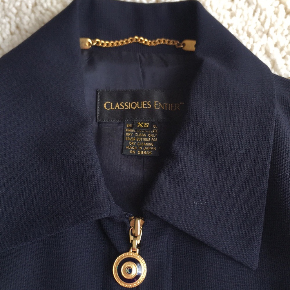 Classiques Entier Navy Blazer.     Size XS